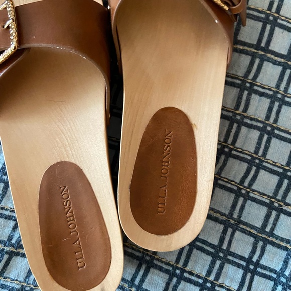 Ulla Johnson wood slides — brand new never worn - Picture 3 of 4